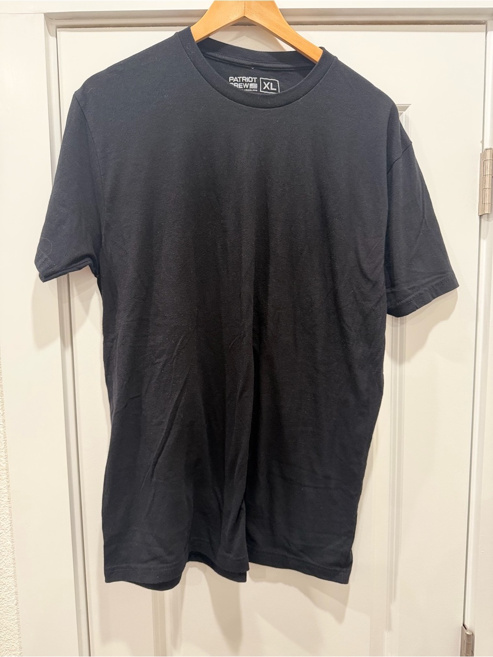 Patriot Crew Men’s Black Crewneck T-Shirt - XL